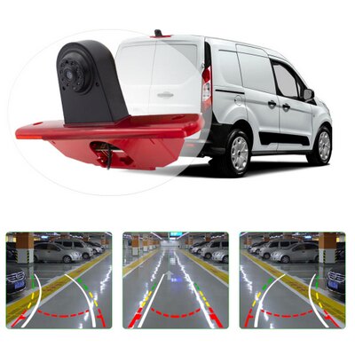 Moving guide line built-in dynamic trajectory parking line HD car reversing rearview brake light camera Citroen Jumpy PZ465