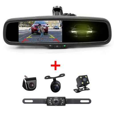 Car Rear View Mrrror Monitor Reverse Camera System